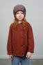N°3 OFF-CENTER HORN BUTTONED CARDIGAN