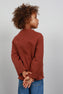 N°3 OFF-CENTER HORN BUTTONED CARDIGAN