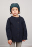 N°3 OFF-CENTER HORN BUTTONED CARDIGAN