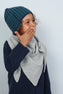 N°8 FISHERMAN RIB TWO-TONE PATCHED EARS BEANIE