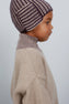 N°1 TWO-TONE PULLOVER WITH STAND-UP COLLAR
