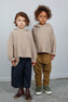 N°2 RELAXED RIBBED HOODED SWEATER