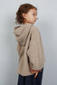 N°2 RELAXED RIBBED HOODED SWEATER