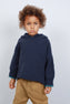 N°2 RELAXED RIBBED HOODED SWEATER
